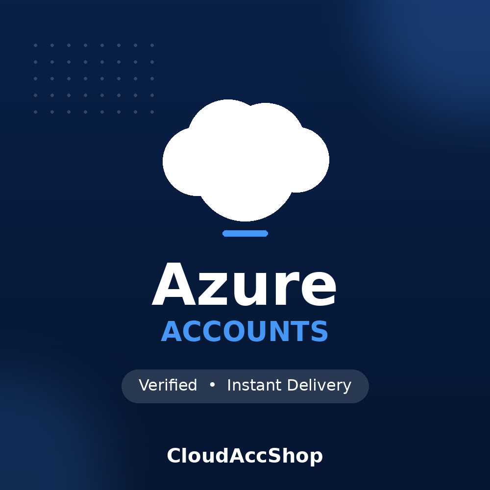 Buy Azure Accounts